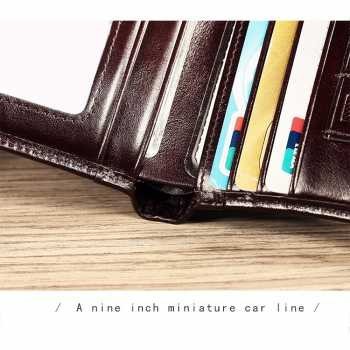 (BISA COD) Rhodey Dompet Pria Bahan Kulit - MBQ0096-4