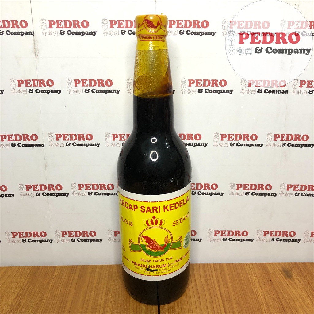 

Pinang harum kecap manis sari kedelai sedang 620 ml