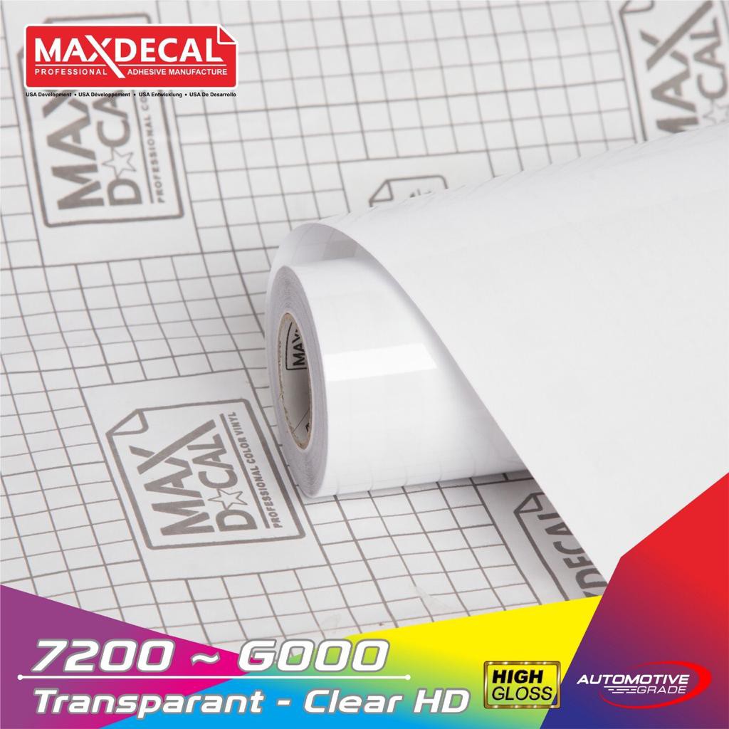 

MAXDECAL 7200 G000 Sticker Scotlet Clear