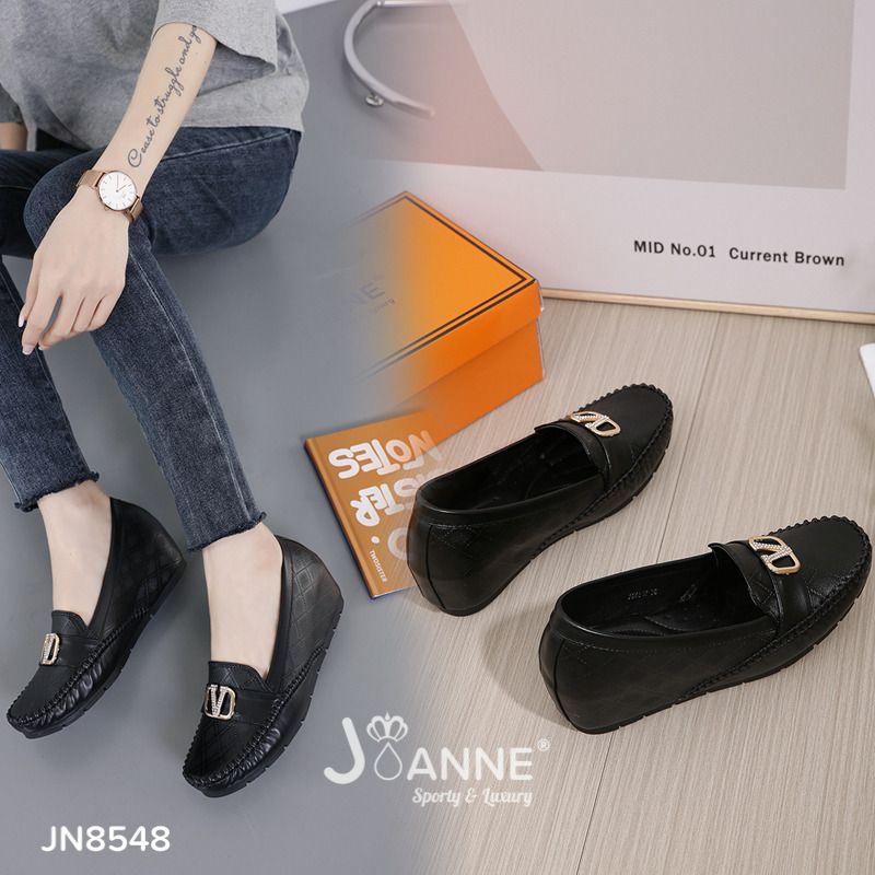 JOANNE Sepatu Wanita Wedges Shoes #JN8548 ORIGINAL