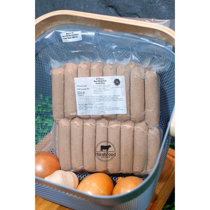

Sosis Sapi / Beef Sausage Bratwurst Breakfast (Qty. 1 kg)