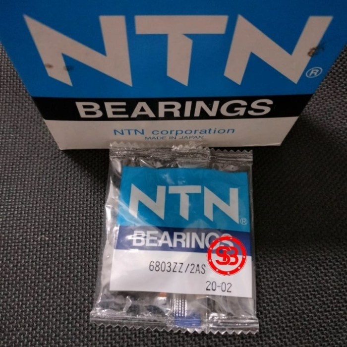 Ball bearing / laker / laher 6803ZZ NTN