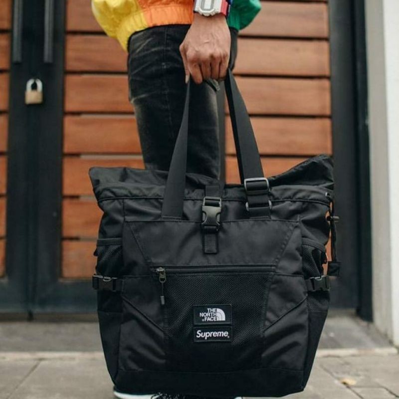 トートバッグsupreme the north face adventure tote 黒 - navalpost.com