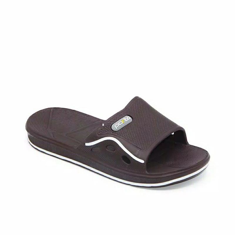 sandal slop pria/sandal slop laki-laki porto 1002 ukuran 39-43-3