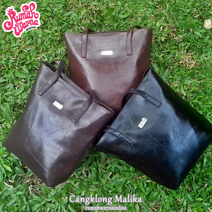 Rumah Warna Tas Cangklong Size 23.5 x 11 x 31 cm Totebag Malika