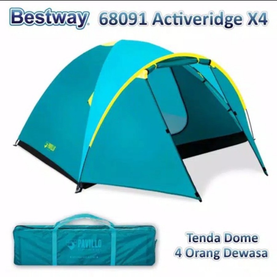 Tenda Bestway Pavillo Montana  X4P Double Layer