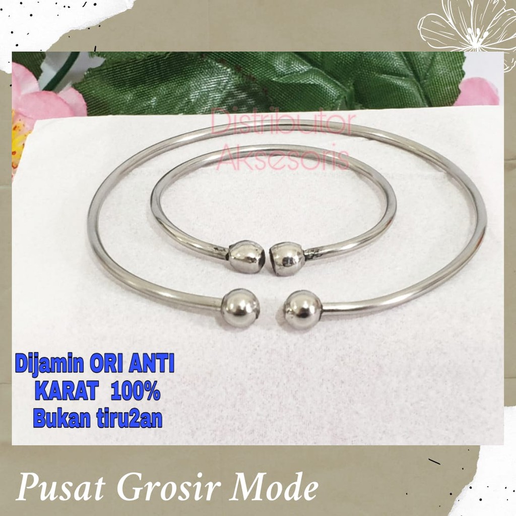 Gelang Stainless Dewasa ANTI KARAT SELAMANYA PGM GT12