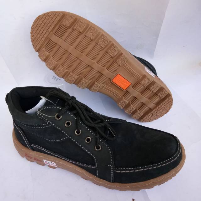 Sepatu PDH Boots pria kulit