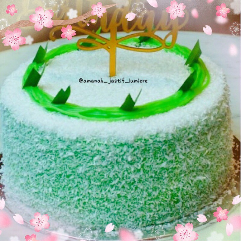 

Kelepon B’day cake diameter 20cm