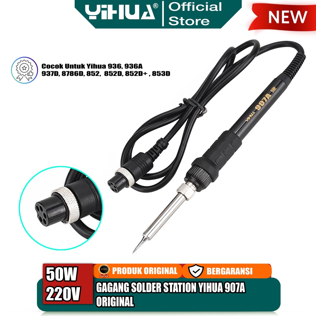 Yihua 907A Gagang Solder Station For Yihua 936 936A 937D 8786D 852 852D 852D + 853D Solder Stasiun