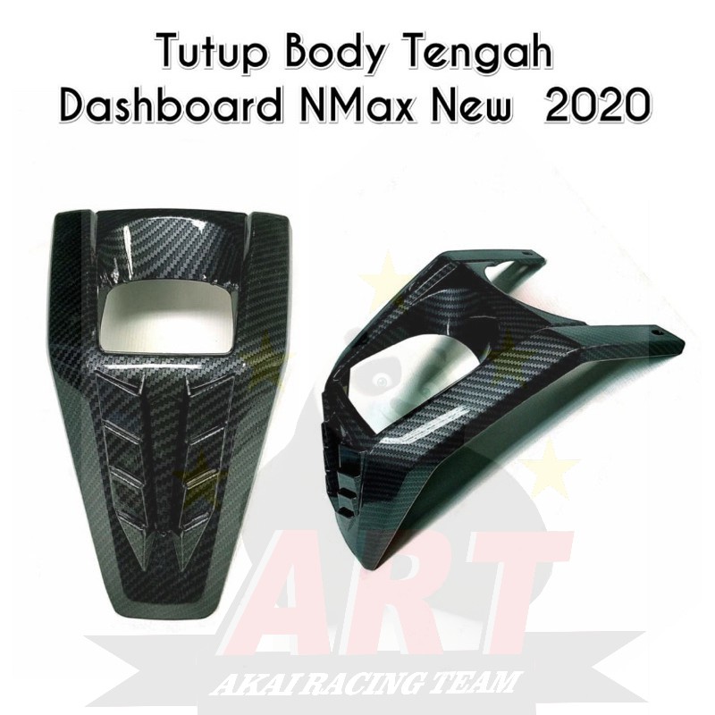 Cover Dashboard Tengah Karbon Motor Nmax New 2020-2022 Nemo Zoro Mhr