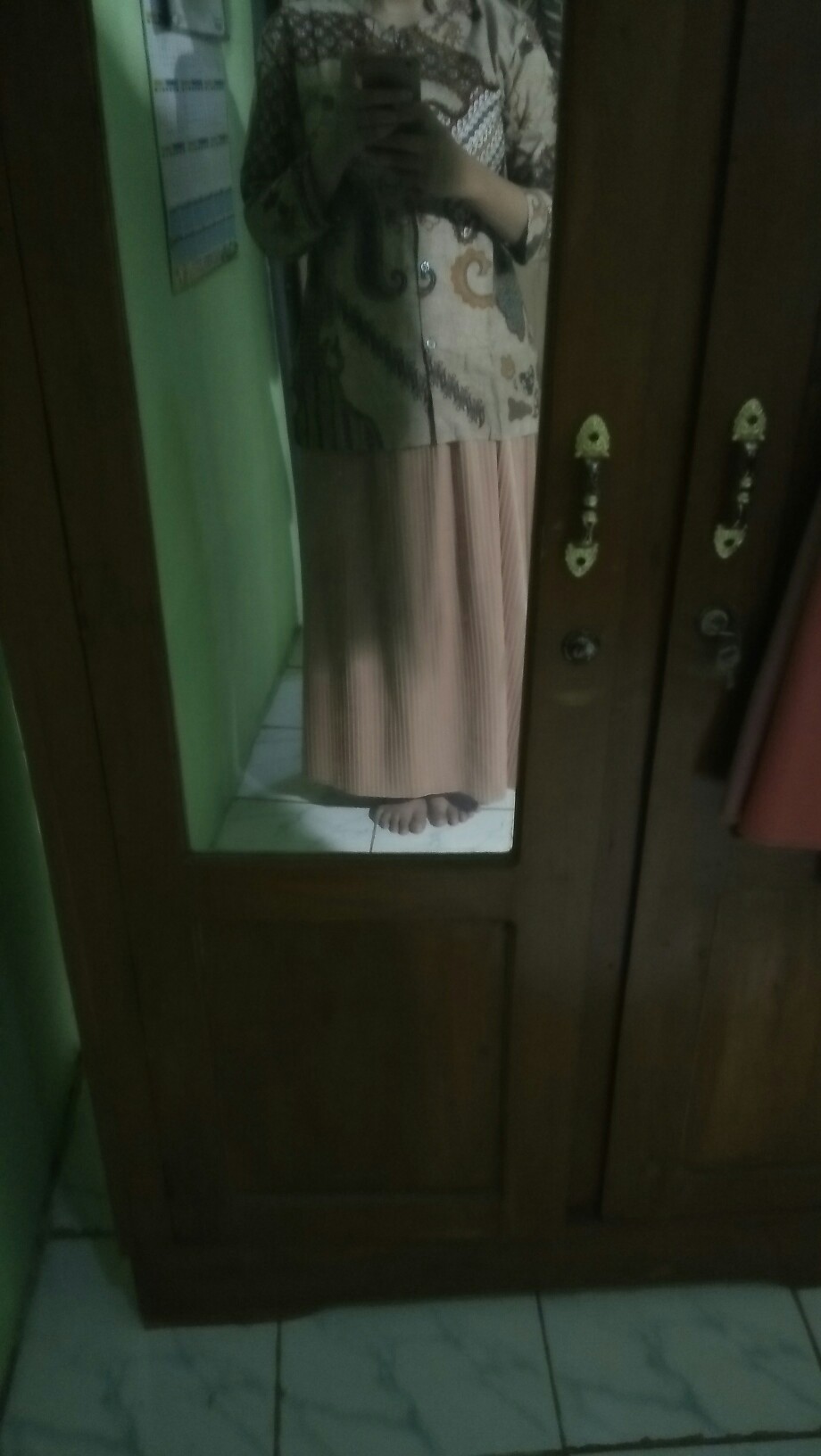 Batik Dolby Dolbi Dobby Doby Tenun Sutra Tulis Katun Atbm Baron Atasan Batik Wanita Sogan Srg308