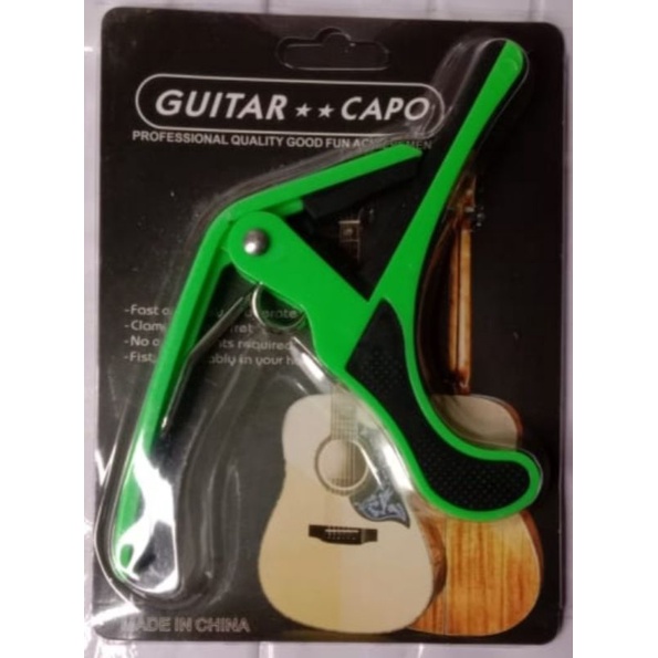 original pilter capo guitar akustik klasik elektrik