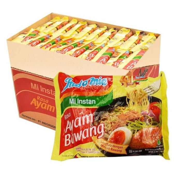 

Terlaris# Indomie Rasa Ayam Bawang 1 Dus - Isi 40 Pcs