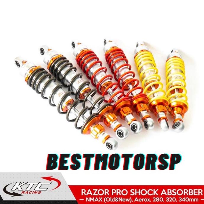 Shockbreker Ktc Aerox Nmax New 320 mm Non Tabung Original bestmp dijamin