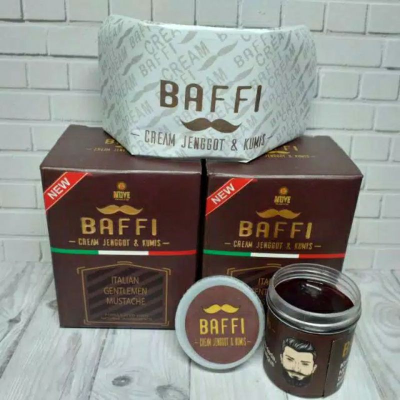 B*ffi Cream It*lian G*ntlemen Mustache / Penumbuh Kumis &amp; Jenggot (BPOM)