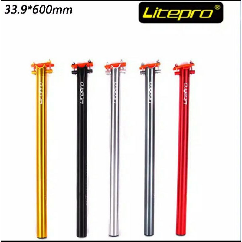 seatpost sepeda lipat litepro