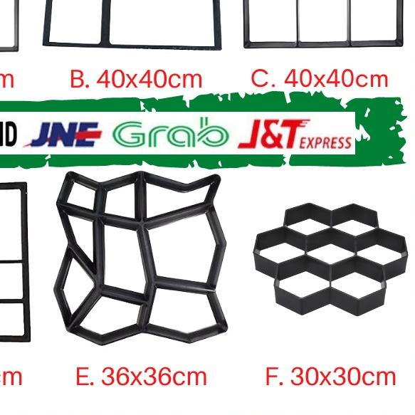 ✫ Cetakan Paving Block DIY Paving Blok Mudah Praktis Cetakan Jalan Teras ☀