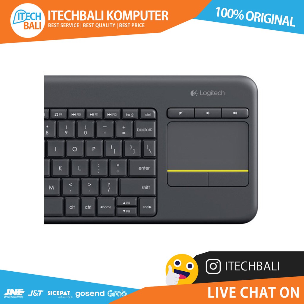 Keyboard LOGITECH K400 Plus Wireless | ITECHBALI