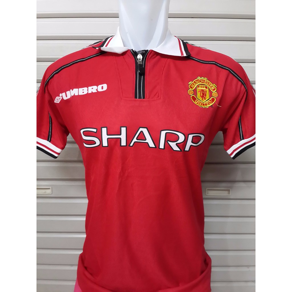 PREMIUM Jersey Manchester United Home 1999 / Jersey Retro PALING MURAH