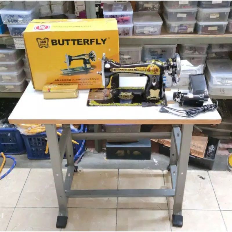 Mesin Jahit Kecil Butterfly JA1-1 Komplit Set