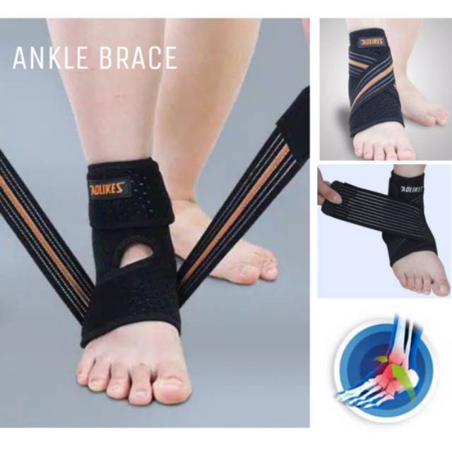 ALAT TERAPI KAKI ANKLE TERAPI ANGKEL KAKI PERGELANGAN KAKI TERAPI ENGKEL KAKI ANKLE BRACE