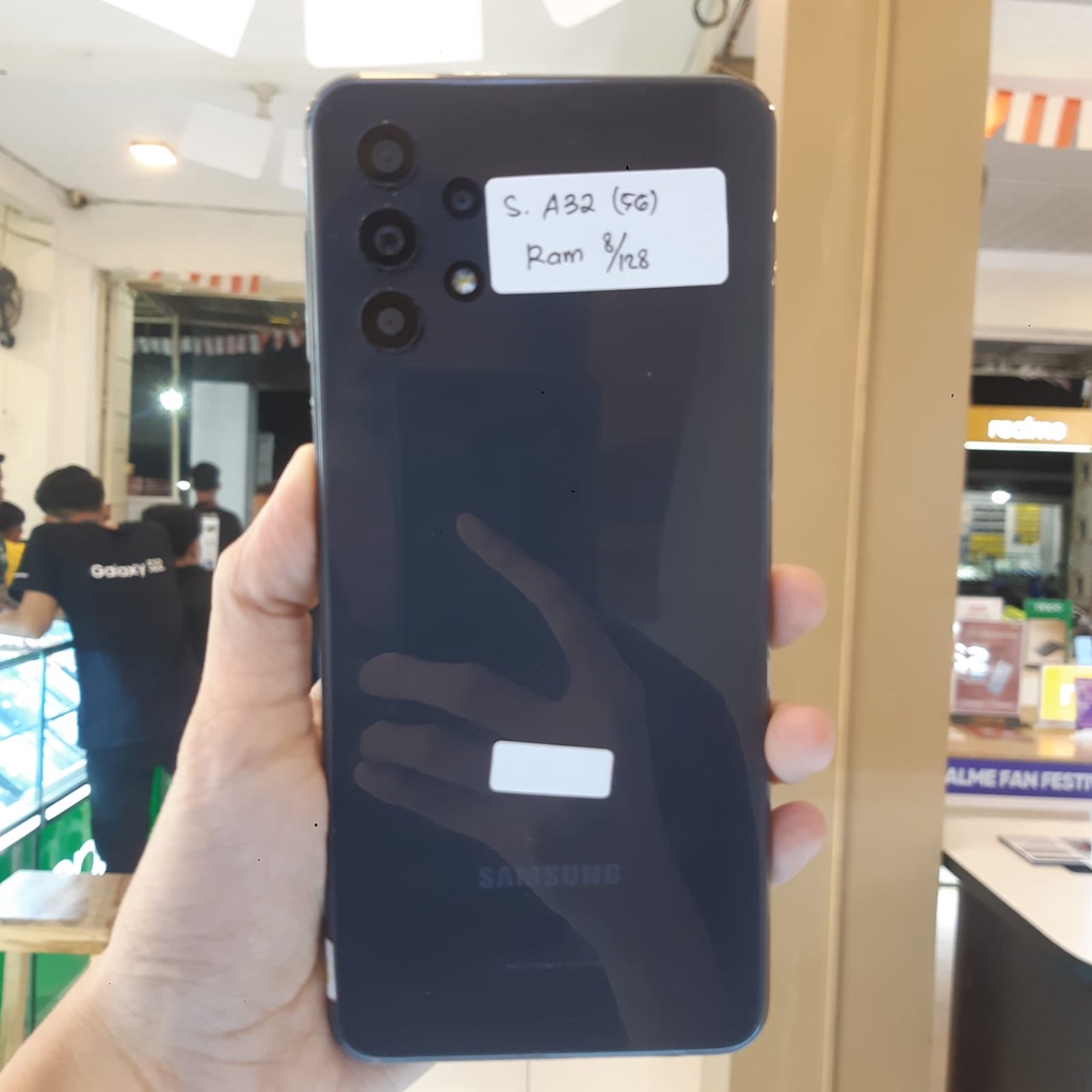 Samsung A32 8/128 (5G) Fullset - Hp Second Bekas