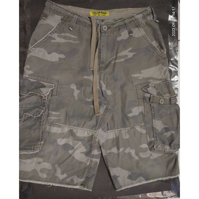 celana cargo camo army second