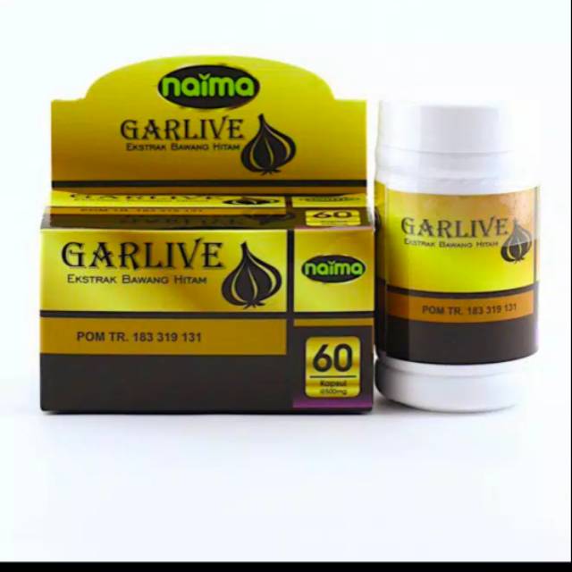 Garlive Ekstrak Bawang Hitam Naima 60 Kapsul