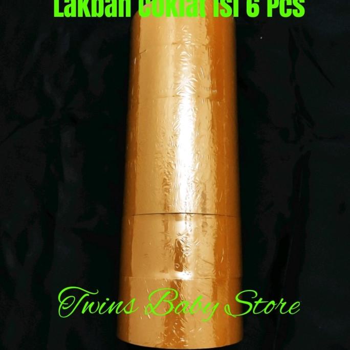 

OPEN RESSELER lakban coklat besar isi 6 roll