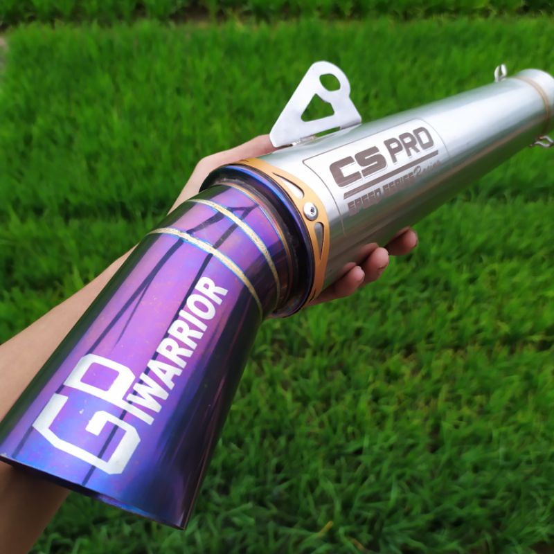 SUPER TUBE Type Cs Pro Pipe + Elbow Raider 150 Carb /fi Tmx125/155 xrm125 rs 125 mio sporty wave125