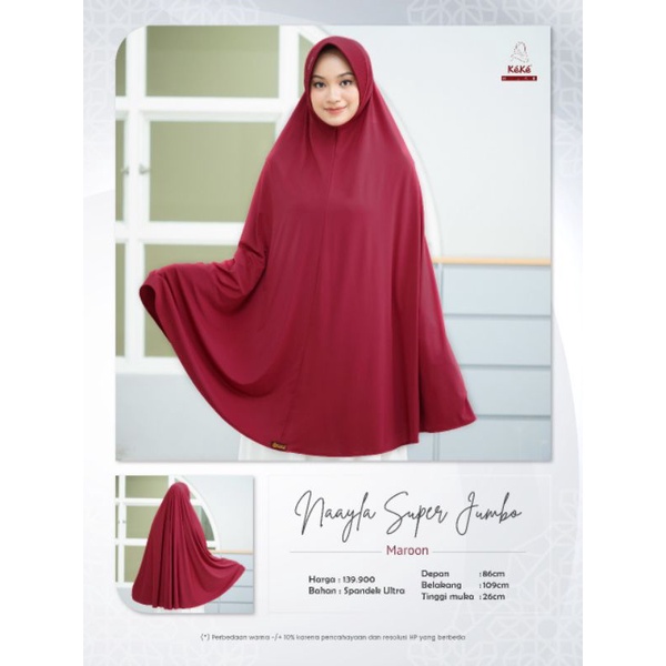 SYARI INSTAN  © NAYLA HIJAB SUPER JUMBO © Keke