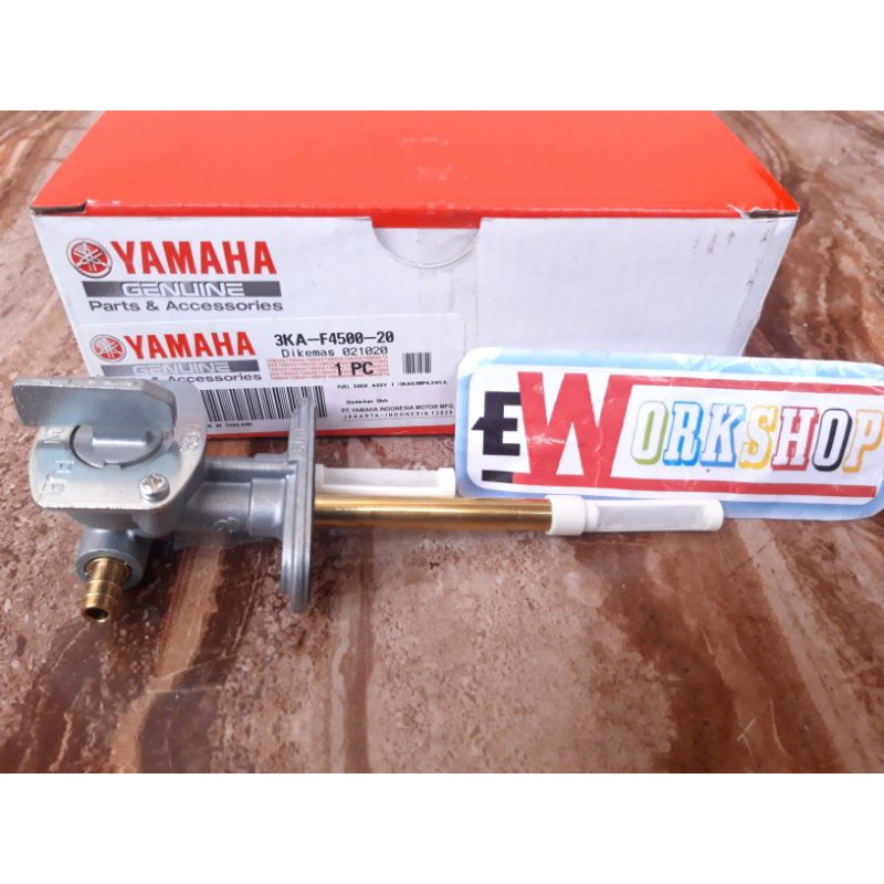 Kran Tangki Bensin - RX King Scorpio Z RXK RXS Ninja Thunder 125 Asli Yamaha 3KA-F4500-20