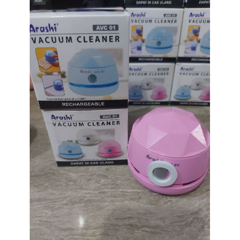 Portable Vacuum Cleaner Arashi AVC 01/ Mini Vacum Cleaner/ Pembersih Debu/ Penyedot Debu Portable