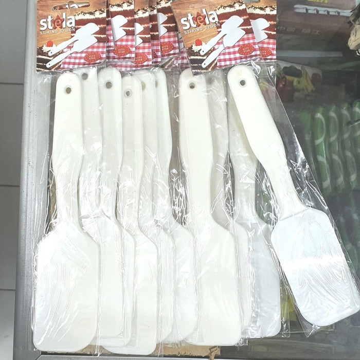 Solet Spatula Stiring Spoon Plastik Stela