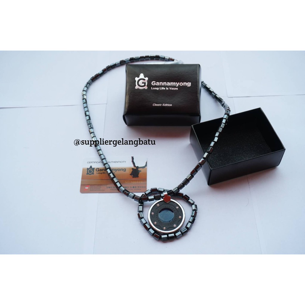 PROMO Kalung bioglass quantum BIRU BIOMAGNET bonus gelang sertifikat