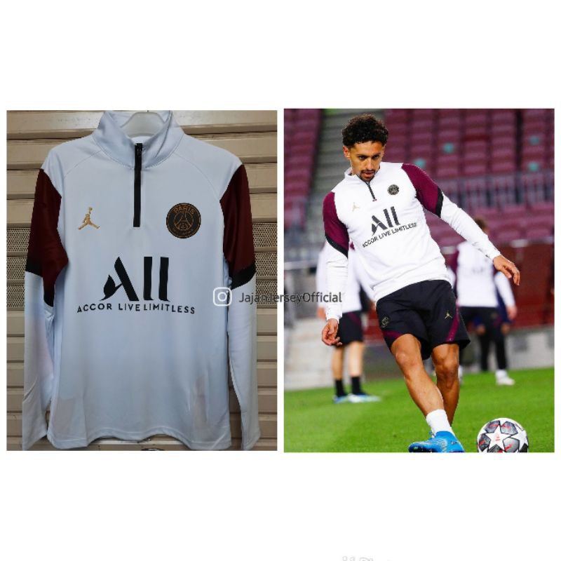 Zipper midlayer PSG training 2020 grade ori