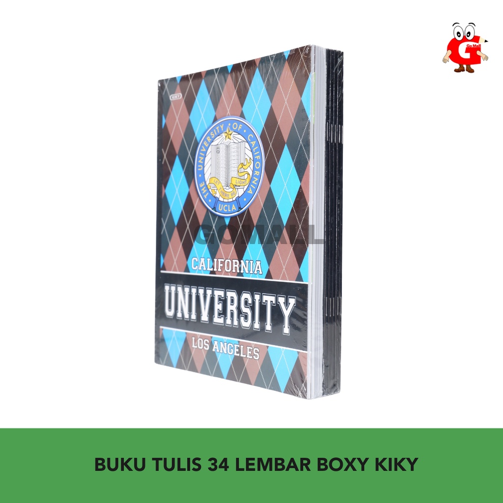 

BUKU TULIS BOXY KIKY 34 Lembar