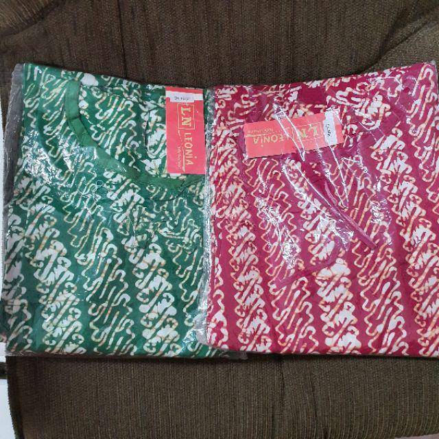 Daster Dress Anak Batik Cap Sabrina Mini