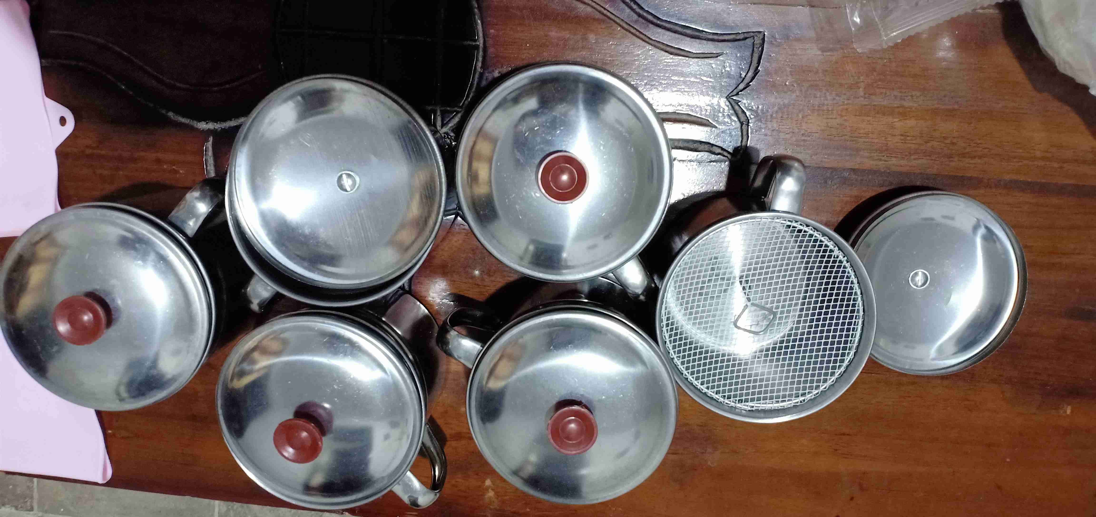 Saringan Minyak Kelapa  500ml  Harga 25rb Dr Stainles