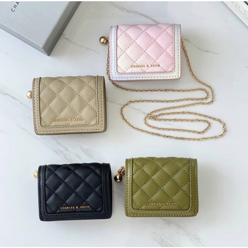 Dompet Charles and Keith Mini WOC Original