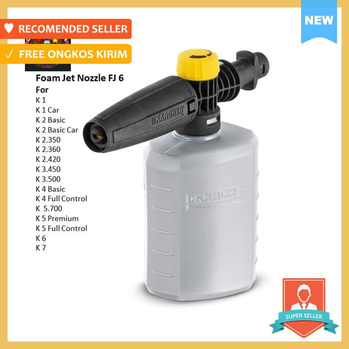 Karcher Fj 6 Foam Jet Nozzle Membuat Busa Salju For K1 K2 K3 K4 K5