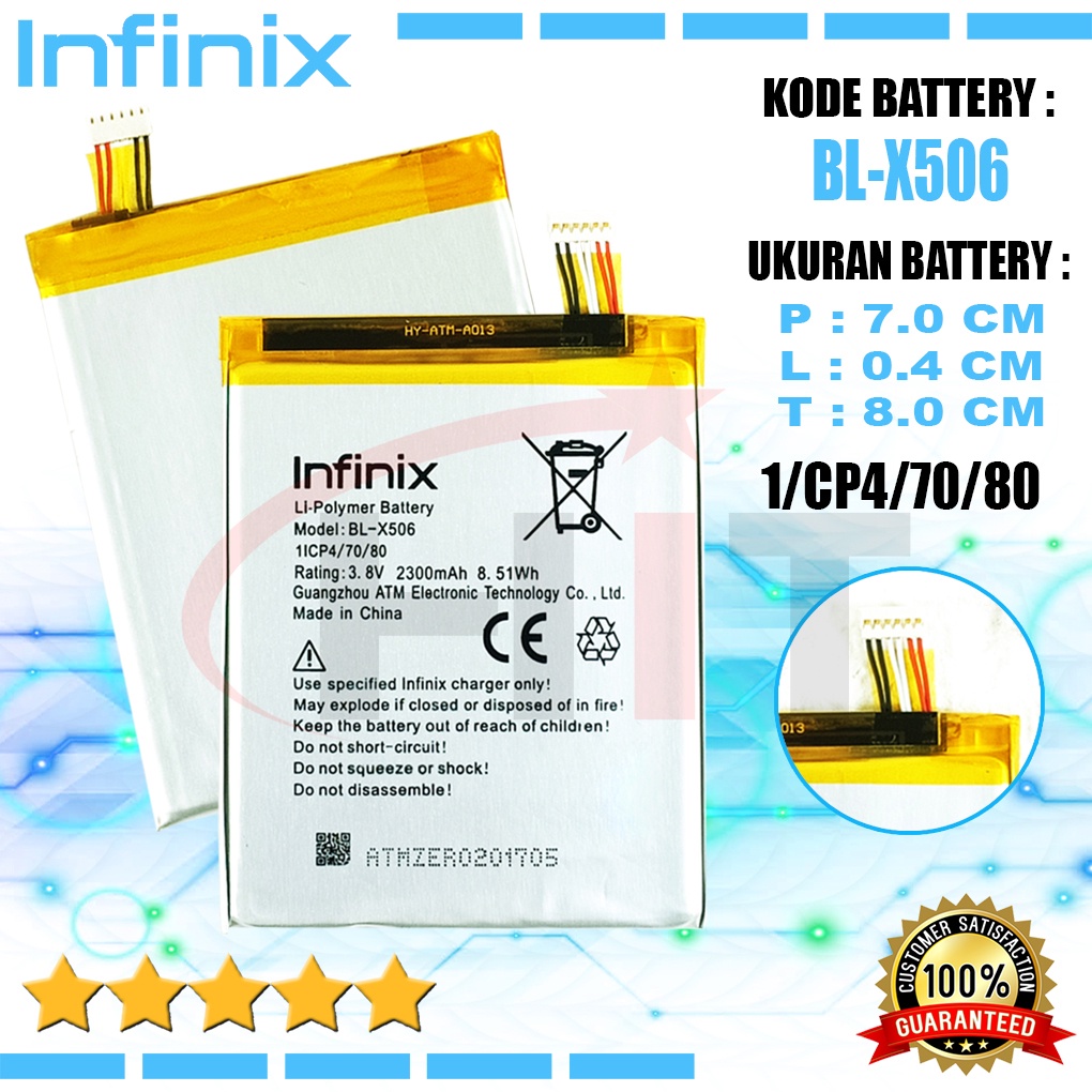 Baterai Battery Ori INFINIX ZERO 1 / BL-X506