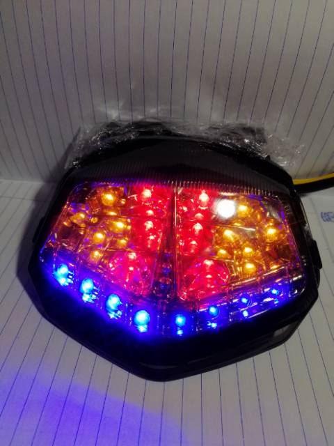 Selancar - Undertail - Fender - StopLamp - Lampu Stop LED Sen Variasi Ninja 250 Karbu - Ninja RR New