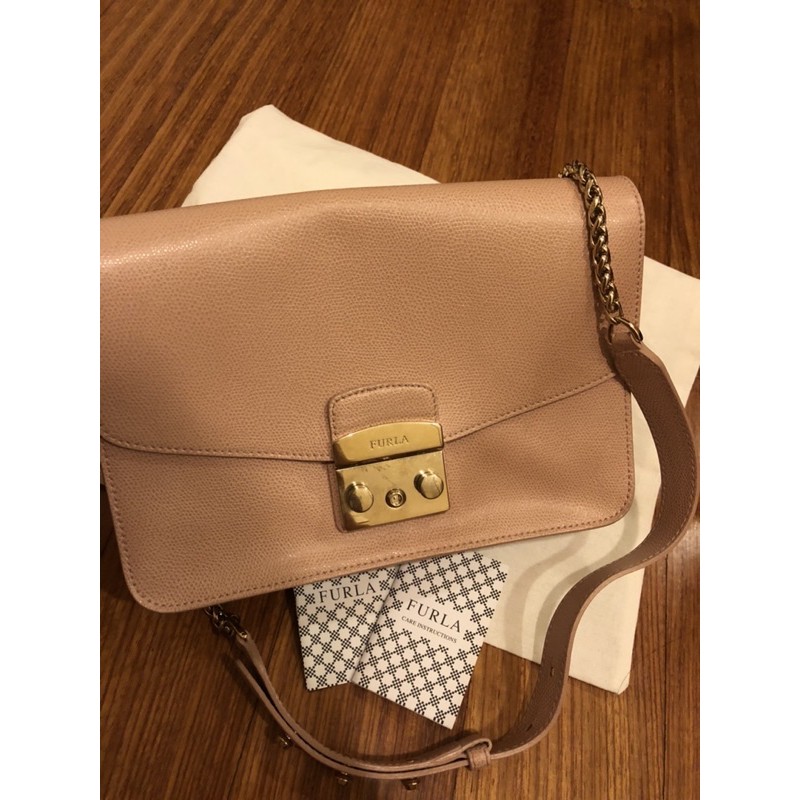 Furla Metropolis Chain Shoulder Bag