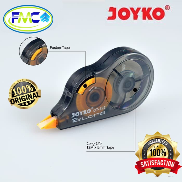 Tipe X Kertas Roll Joyko Correction Tape Pen Tip X Roll Type X Murah Penghapus Pulpen Pen Tinta