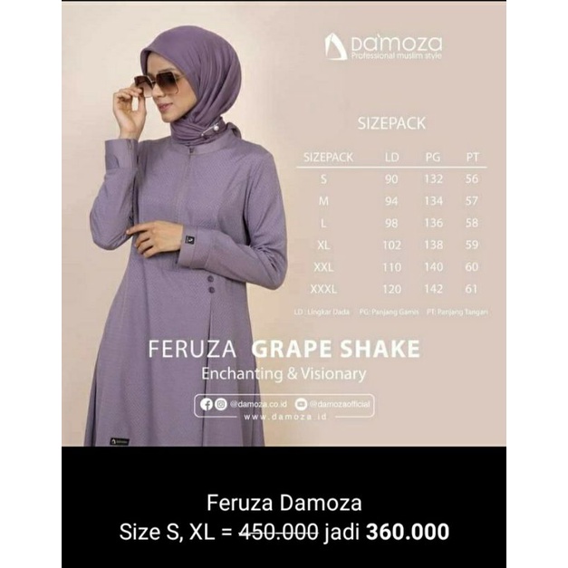 Feruza Gamis By Damoza