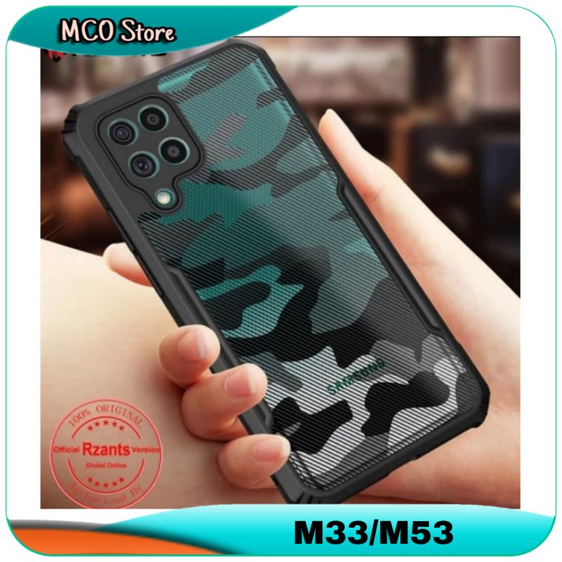 Casing Samsung M33 5G M53 5G Semi Transparan Hard Case Cover Sarung HP