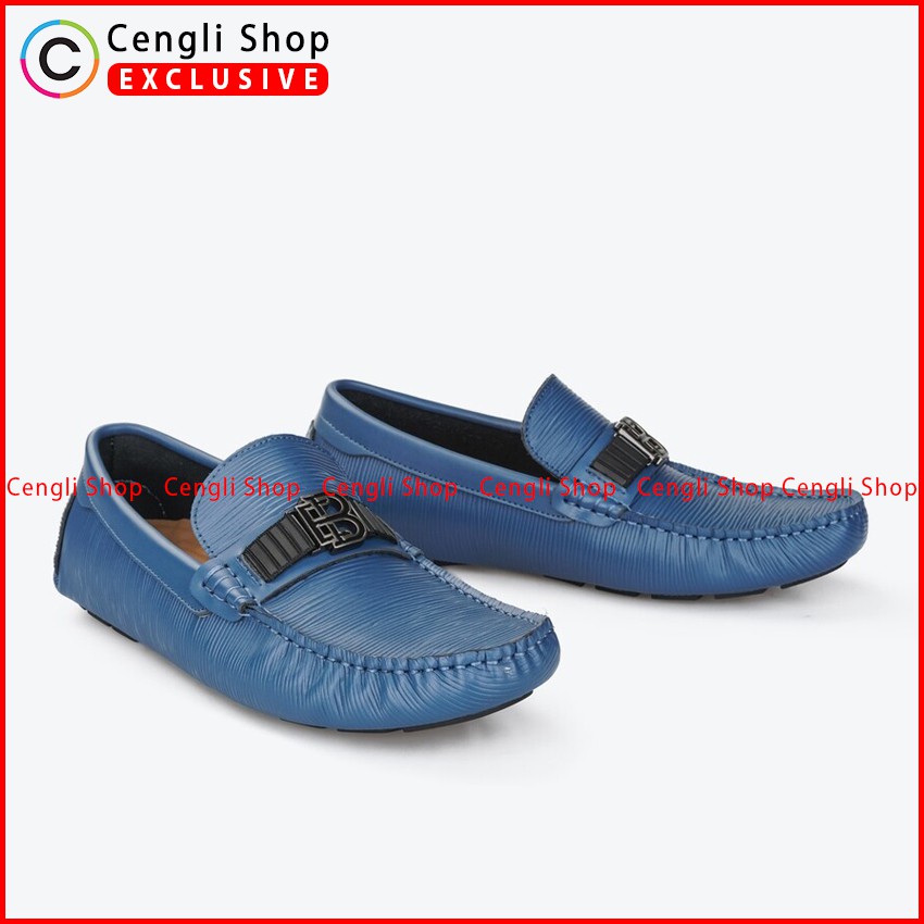 SEPATU EVERBEST PRIA CASUAL SEMI FORMAL BRANDED ORIGINAL BIRU EVEM126