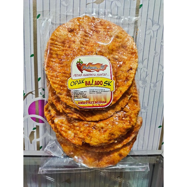 

Opak singkong balado SK 250gram